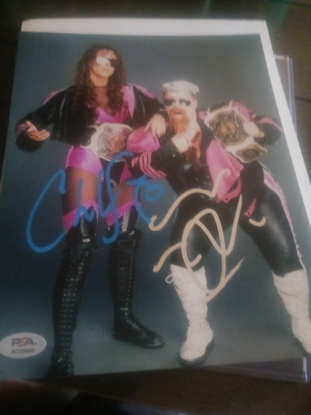signed wwe