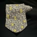 Brioni Flora Gold Yellow Emblem Silk Men