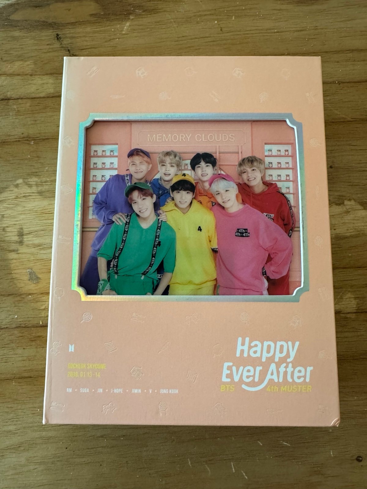 BTS 4th Muster DVD (no photocard)
