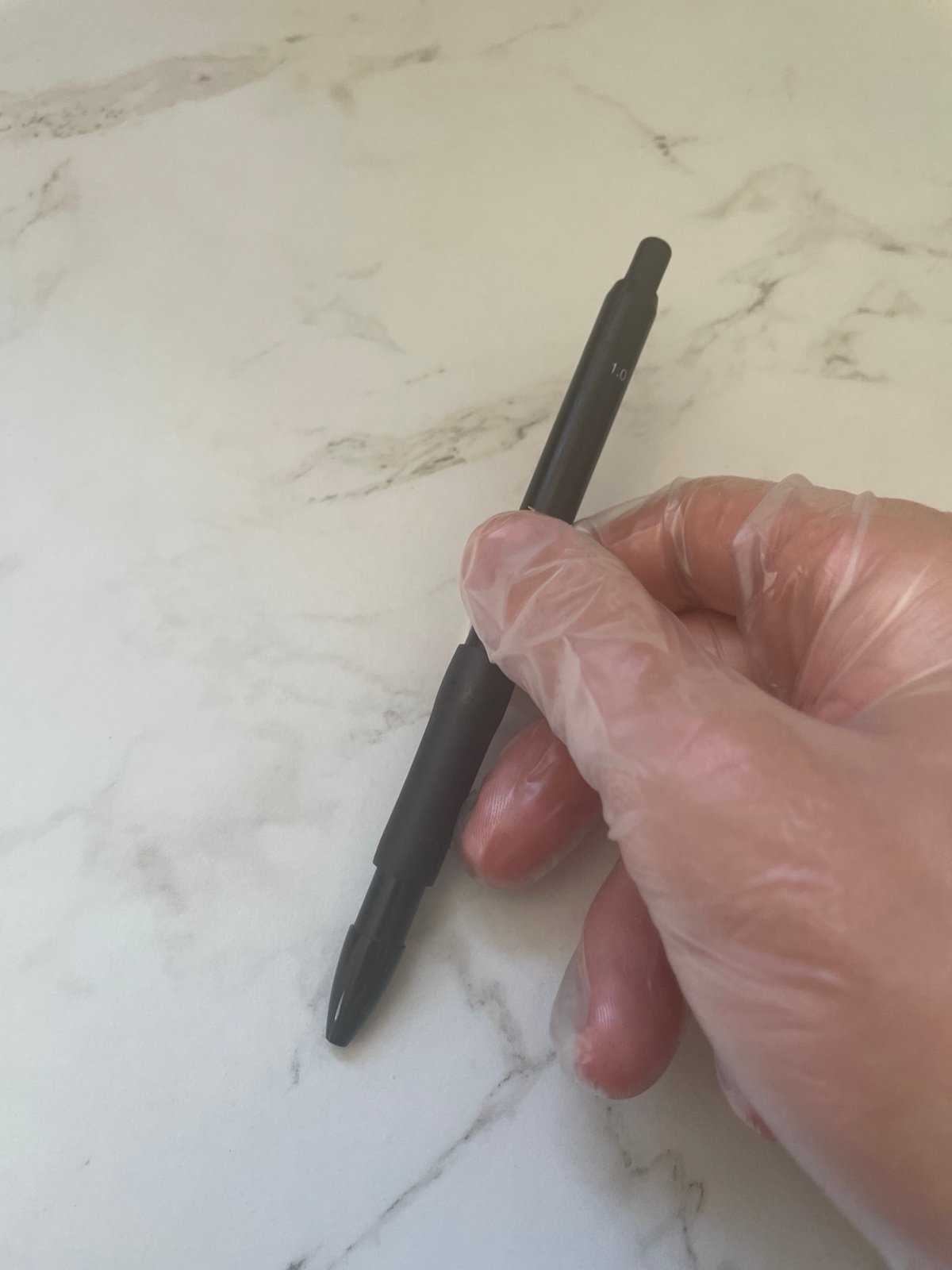 Black pen