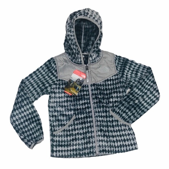 Girls The NORTH FACE Oso Hooded Fleece Jacket NWT