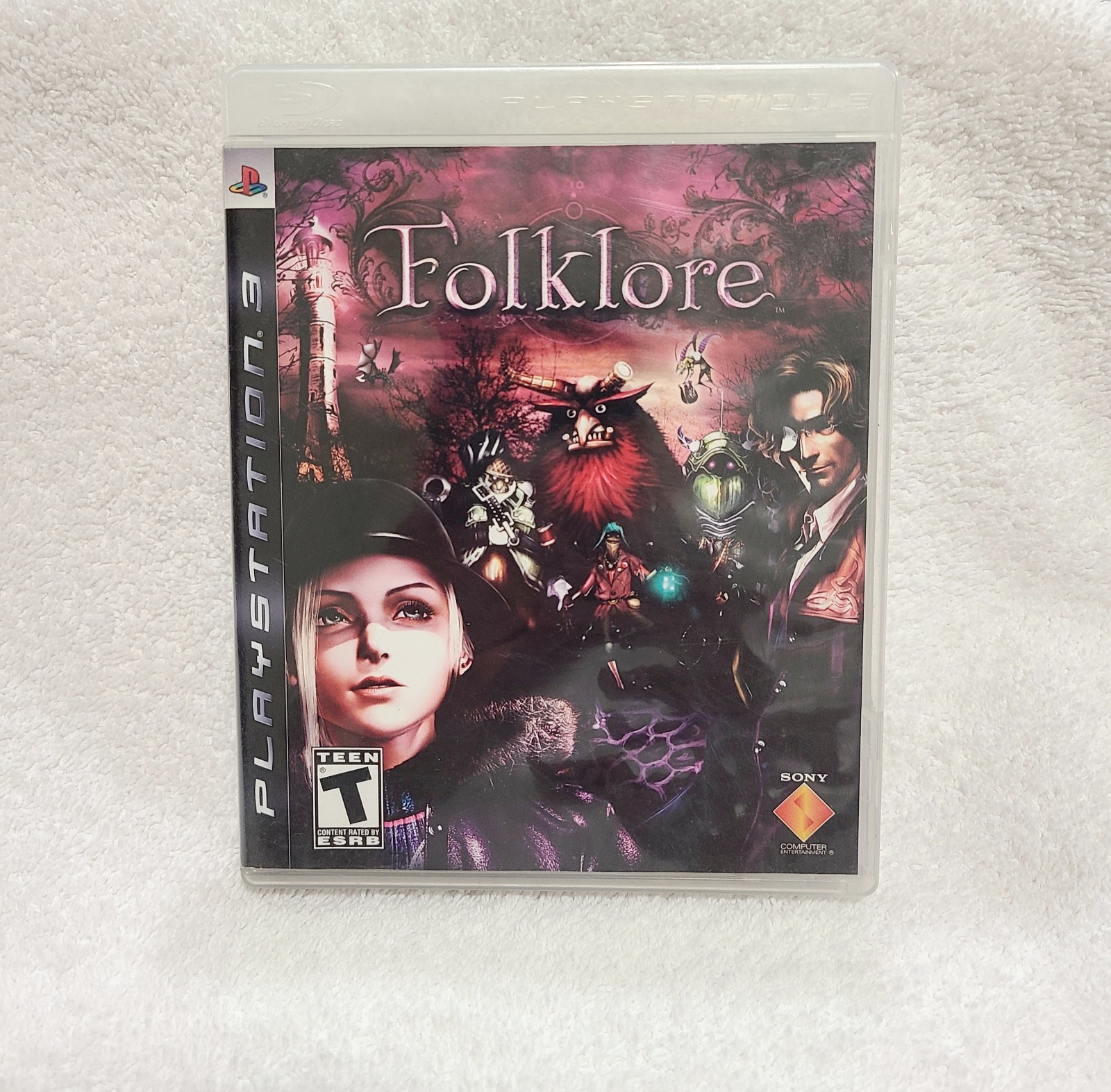 Folklore (Sony PlayStation 3, 2007) - Complete w Manual & Registration Card