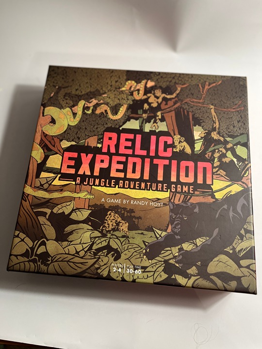 Relic Expedition: A Jungle Adventure Game Board Game by Randy Hoyt Foxtrot Games