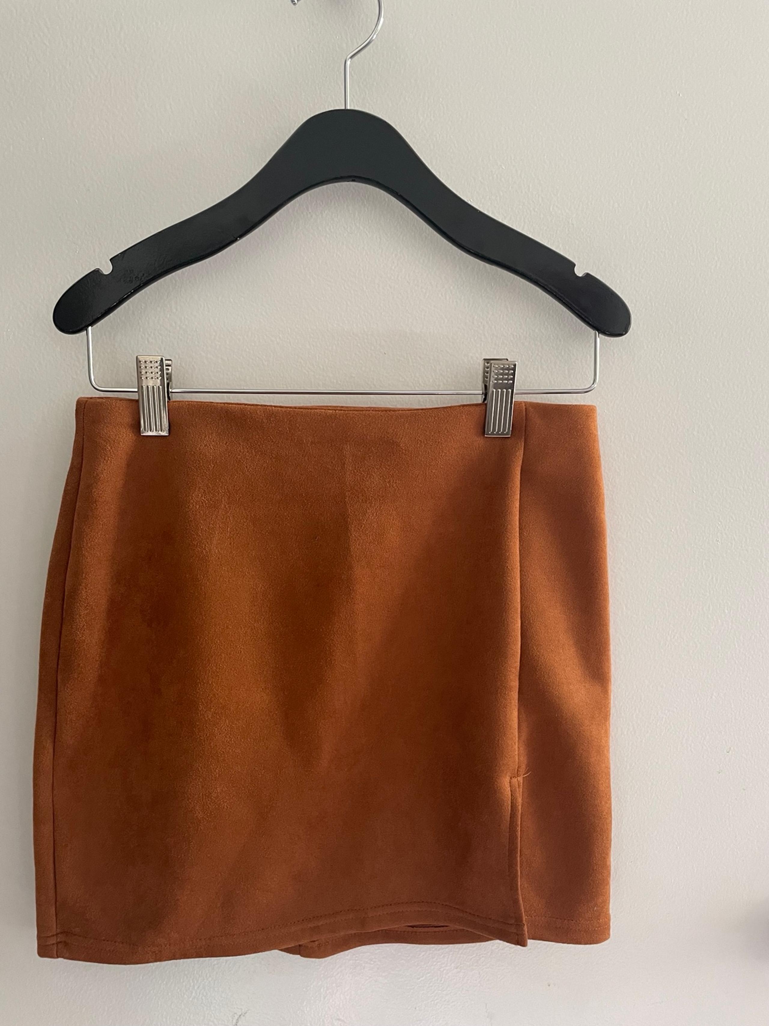Papaya Mini Skirt