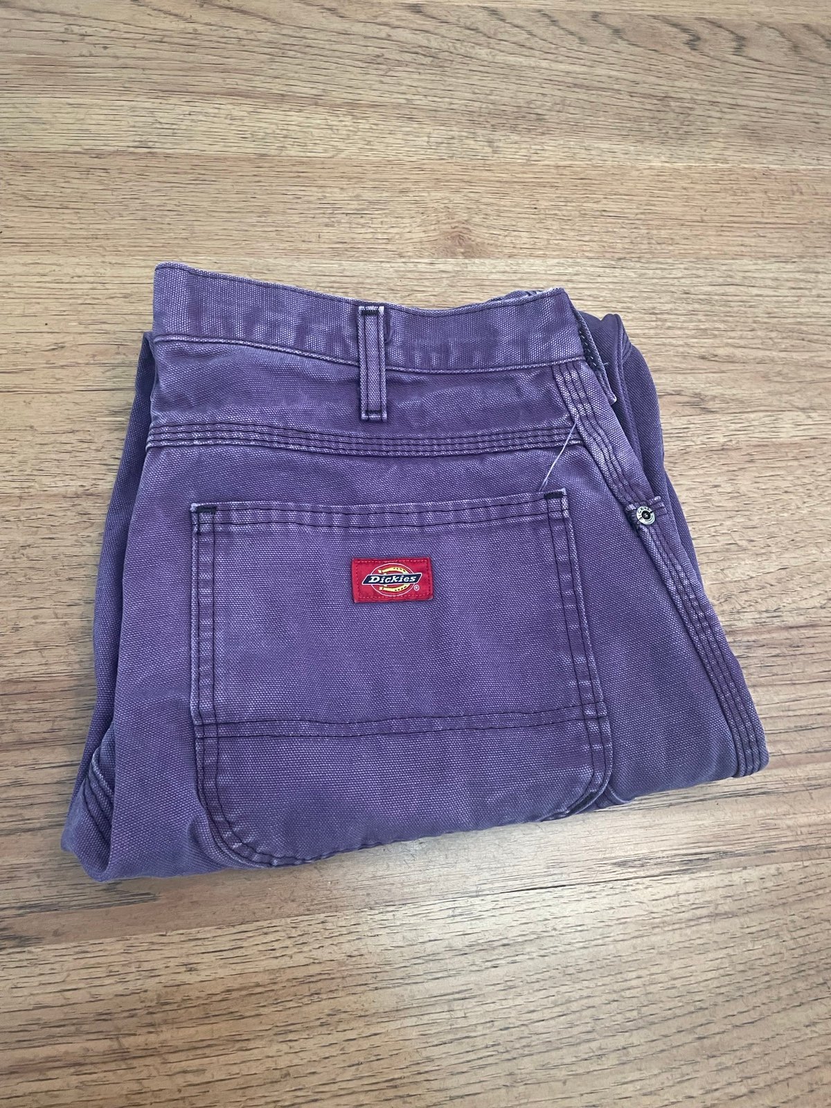 RARE Purple Dickies Jeans Distressed Y2K | Size 29-31 x 28-30 See Meas. |