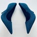 Good American Womens Emma Denim Heel Blue Size 10 New