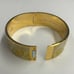 Kate Spade New York gold tone Enamel Lemon Bangle bracelet