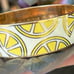Kate Spade New York gold tone Enamel Lemon Bangle bracelet