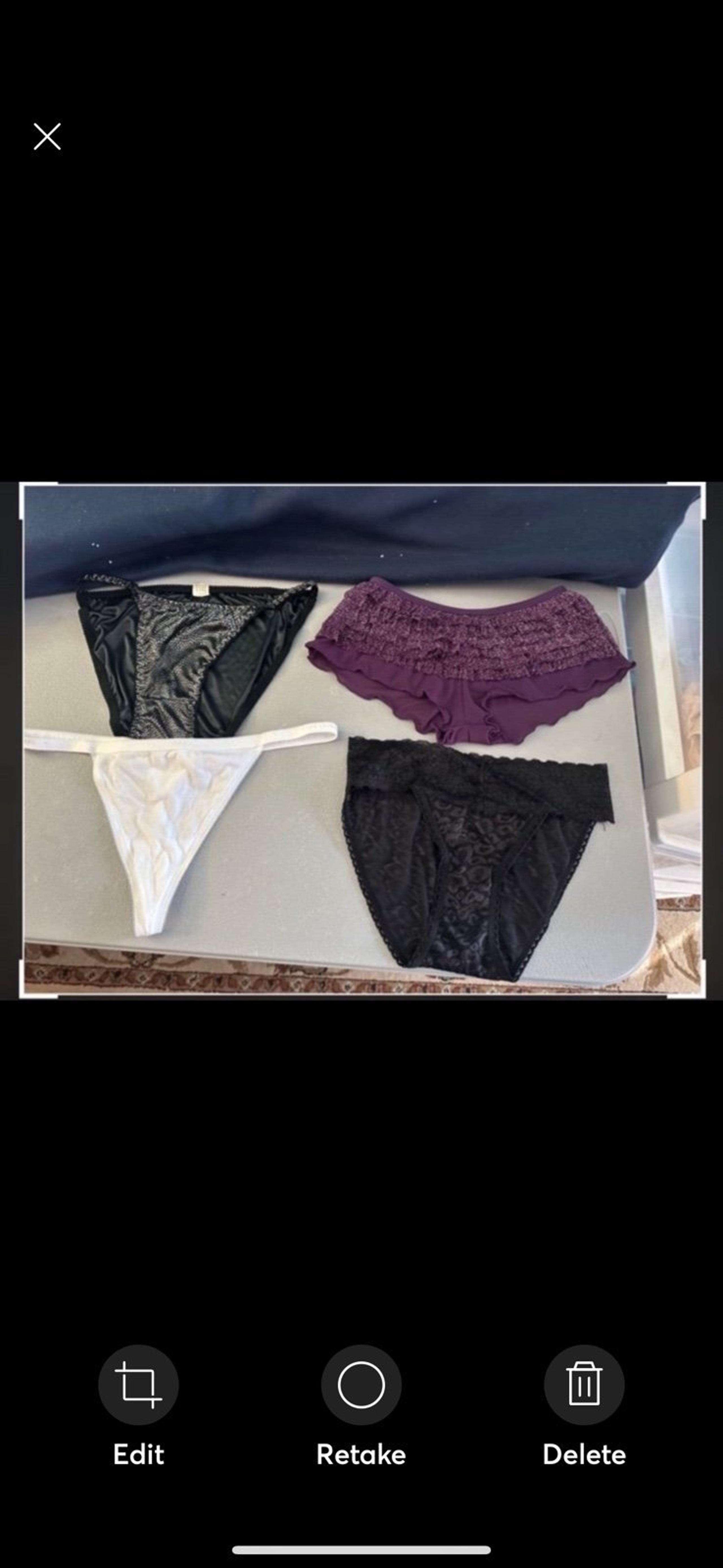 Bundle 4 pair panties S