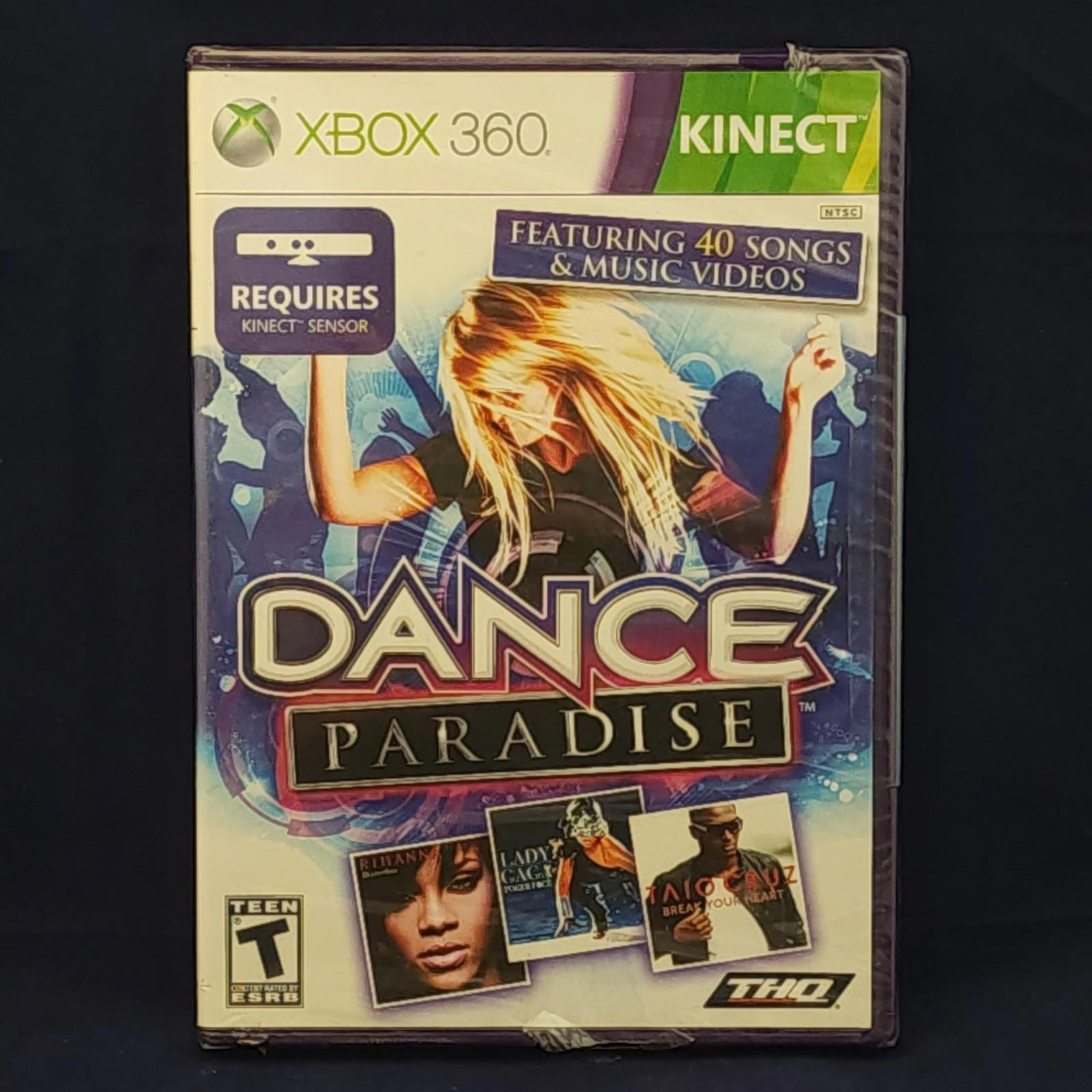 Dance Paradise Xbox 360 Kinect Game Factory Sealed Music Video Party