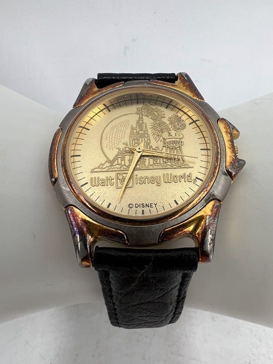(Super Rare!) Vintage Croton Walt Disney World Gold-Tone Unisex Quartz Watch!