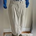 Vintage 80’s khaki cotton minimalist maxi skirt country western prairie