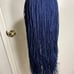 Blue Twisted Micro Braids Wig