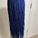Blue Twisted Micro Braids Wig