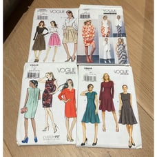 Lot of 4 VOGUE Sewing Patterns