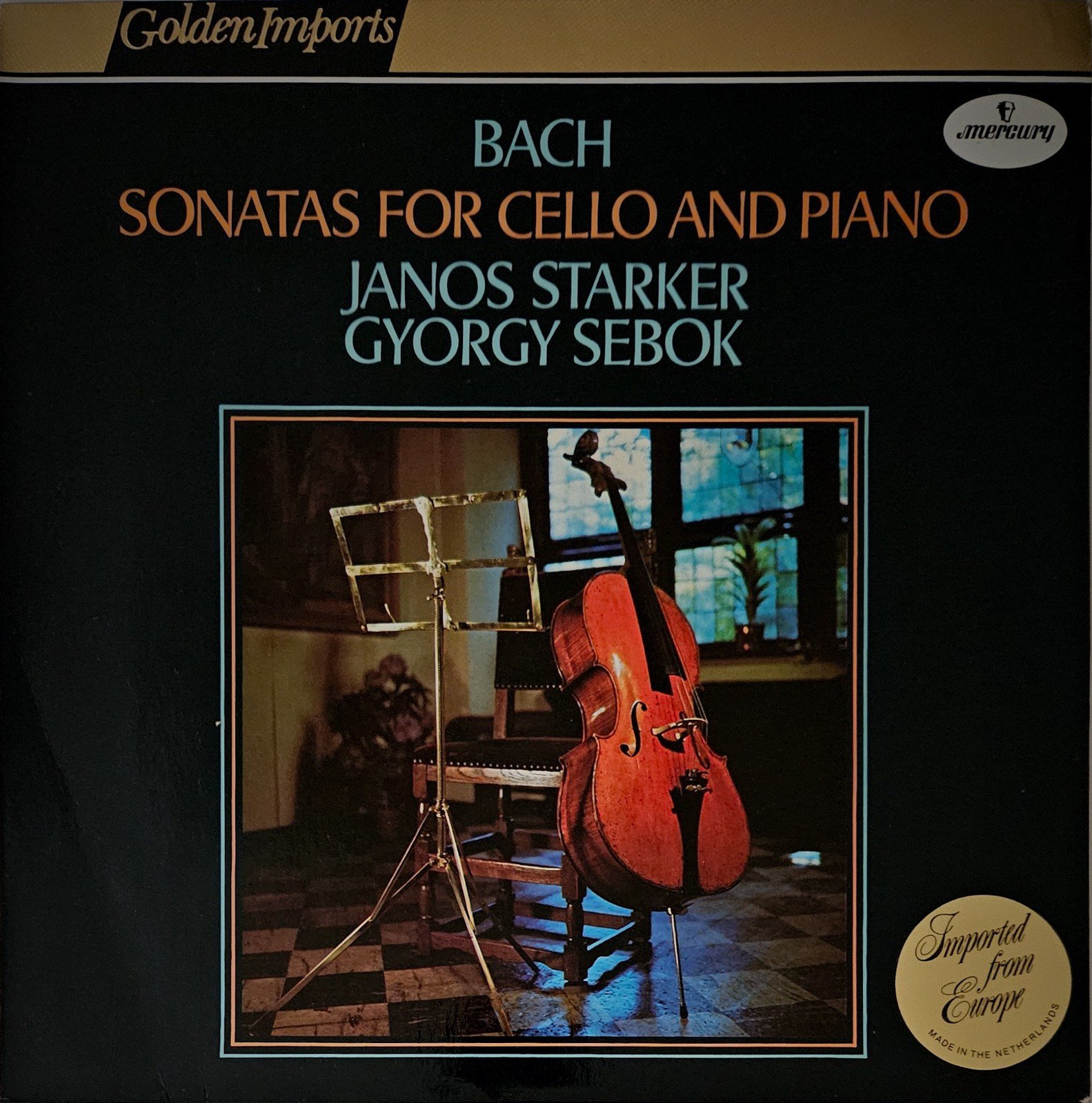 Janos Starker Bach - Sonatas For Cello And Piano (BWV 1027, 1028, 1029)