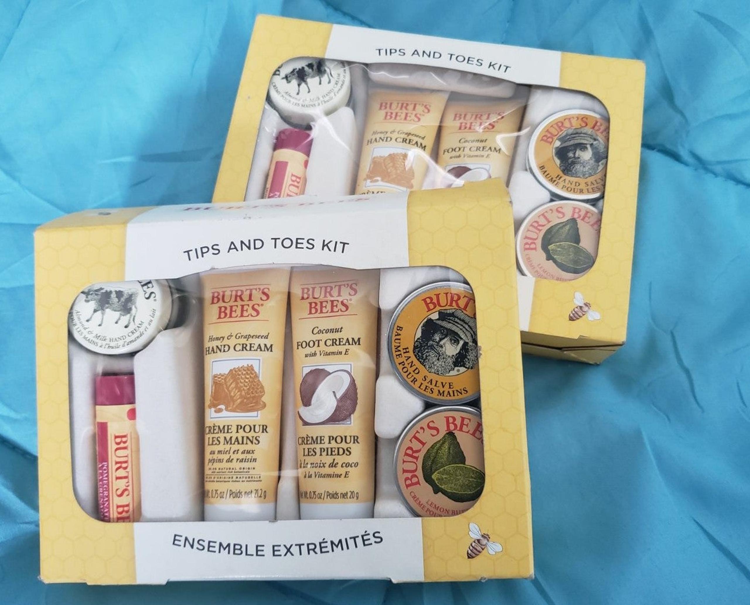 Burt's Bees "Tips & Toes" Kit - 6 pieces