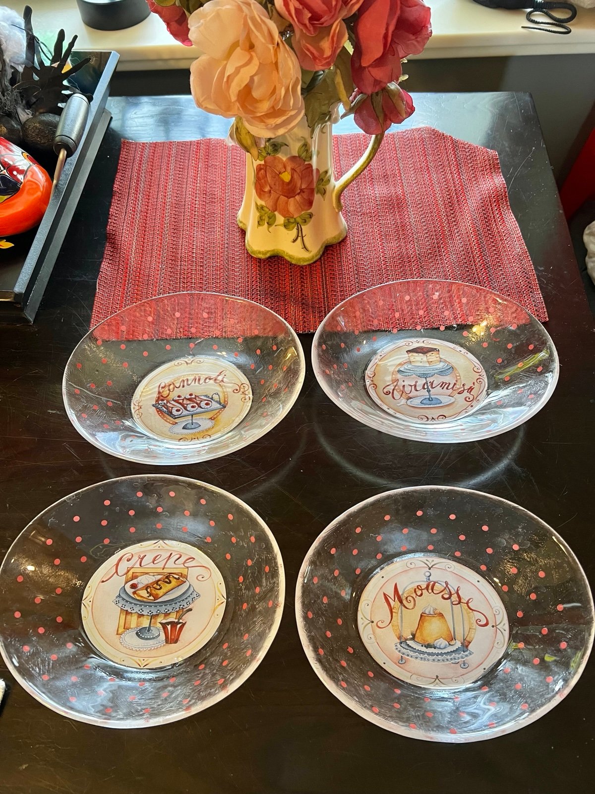 Italian Desset Bowls