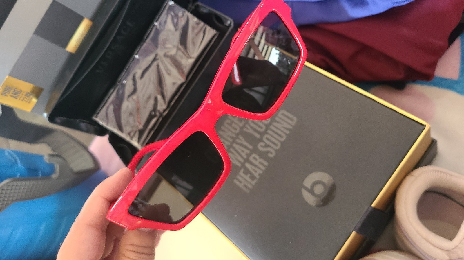 Versace - Sunglasses Cat Eye Medusa Ares Stud