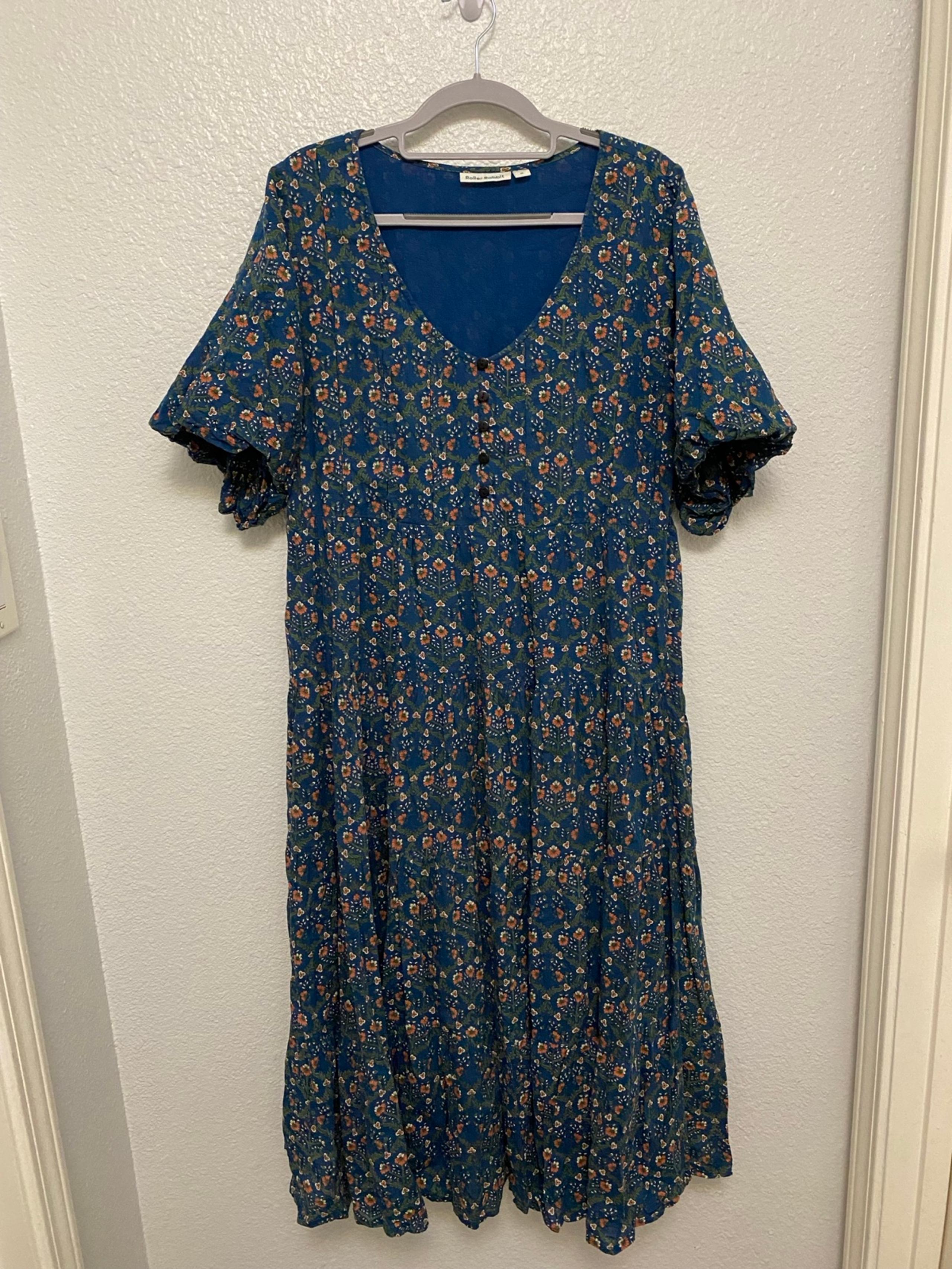 Roller Rabbit Hampton Mabel MIDI Blue Dress