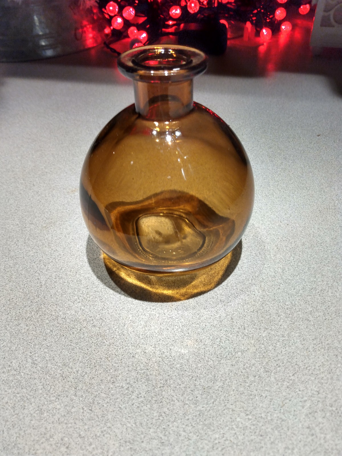 vintage glass vase