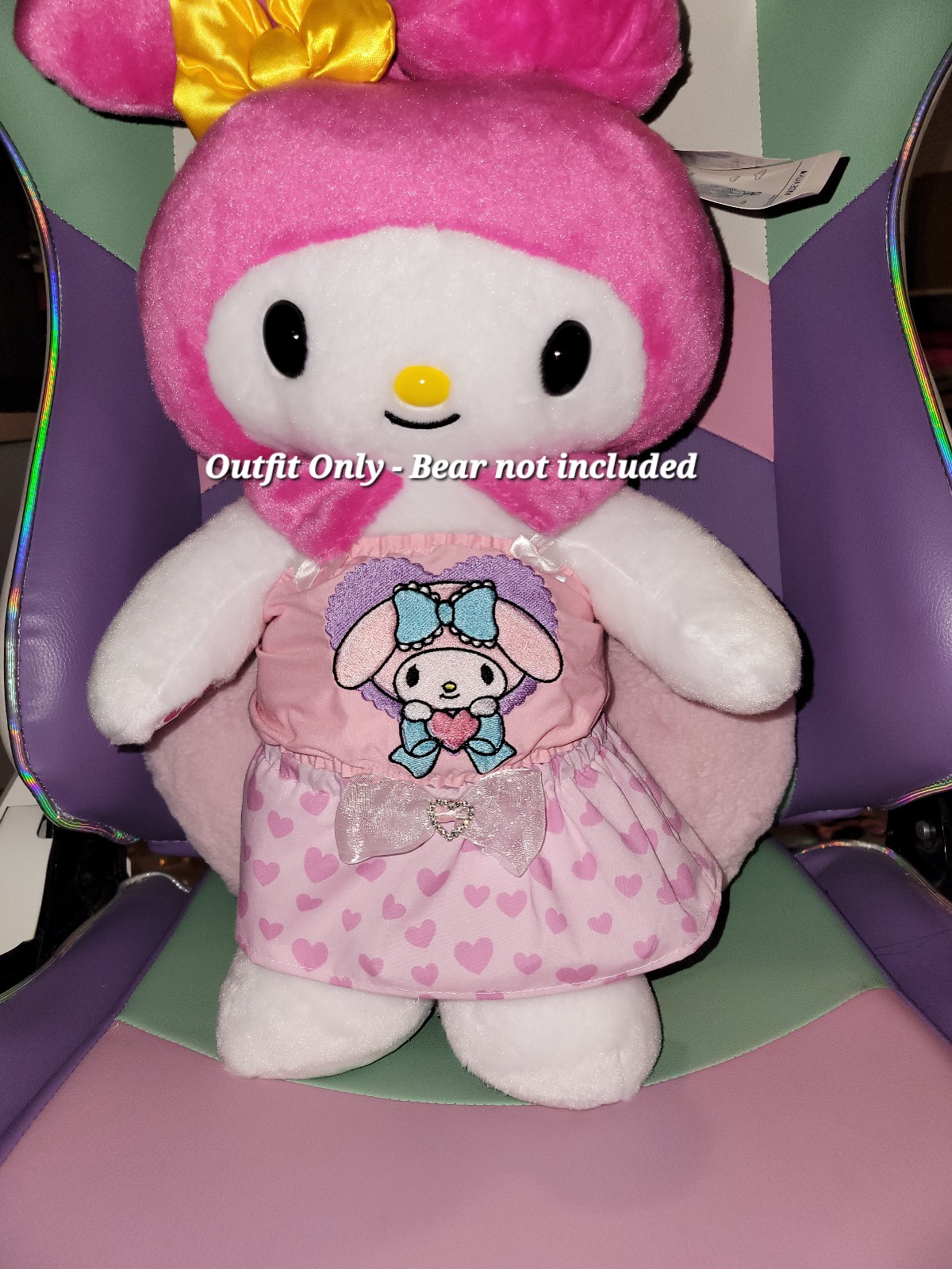 Outfit Only - My Melody Build a Bear Sanrio Hello Kitty Kuromi Kawaii Valentine
