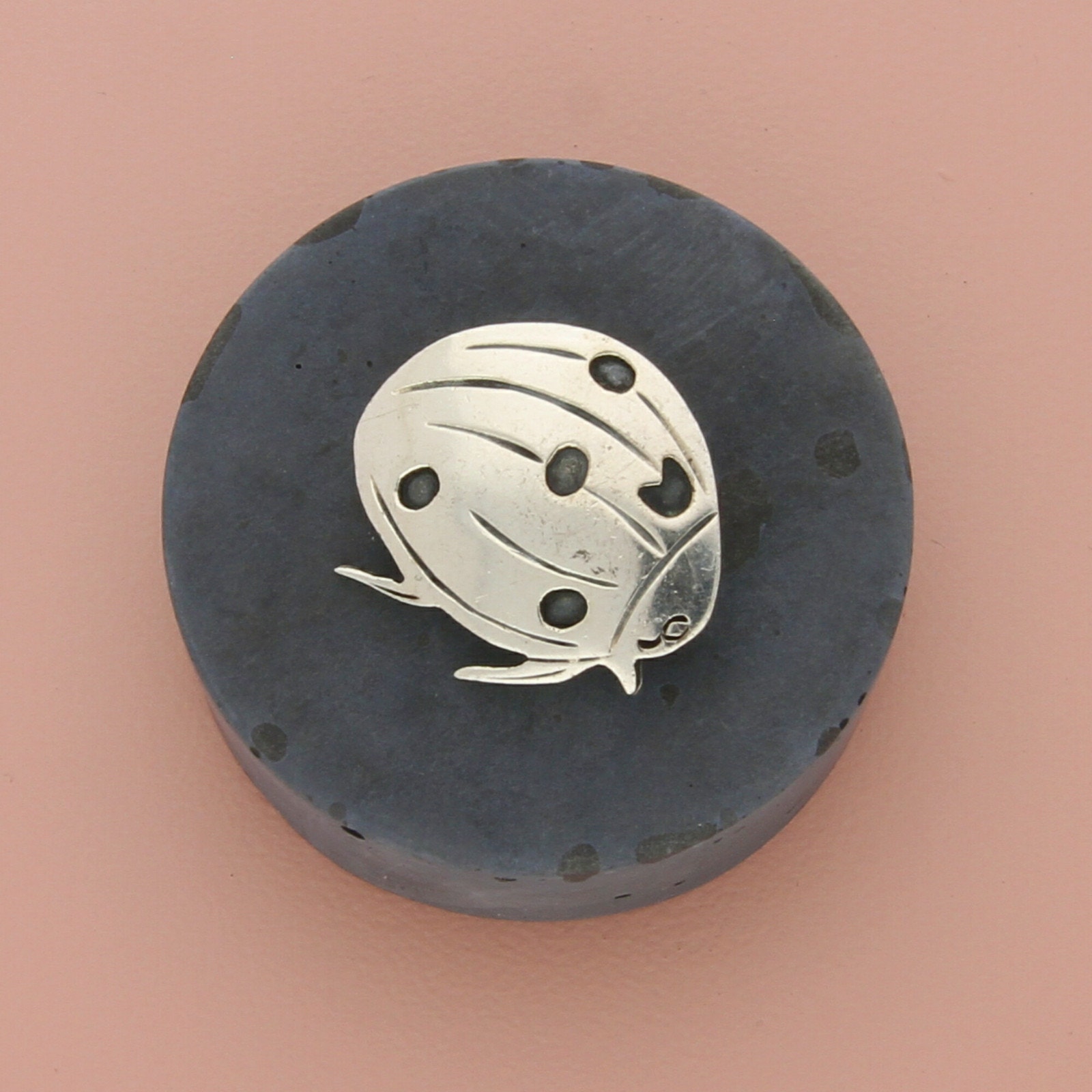 ⚡️clearance⚡️ mexico sterling silver vintage ladybug brooch