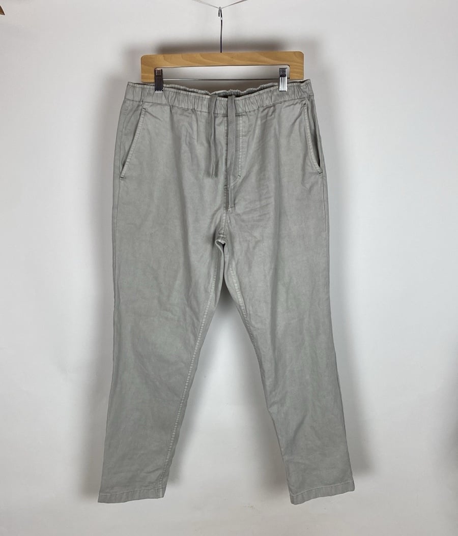 Outerknown Drawstring Chino Pants Men’s Size Large Gray