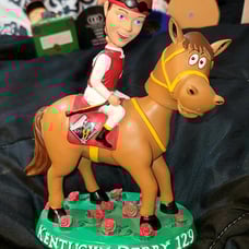 Kentucky Derby 129 Horse Racing Kroger 2003 Churchill Downs Bobble Heads
