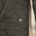 Lululemon &go Endeavor Long Sleeve Sweatshirt Gray Open Back Cut Out Size 12