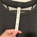 Lululemon &go Endeavor Long Sleeve Sweatshirt Gray Open Back Cut Out Size 12