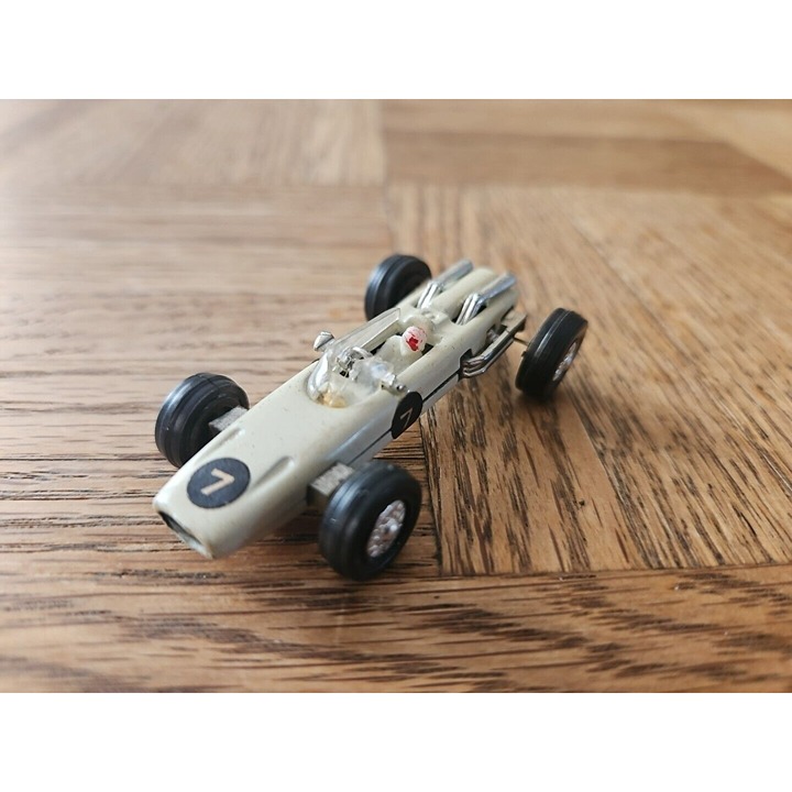 B.R.M. F1 Racing Car Made In Hong Kong No. 8203 White 1:64