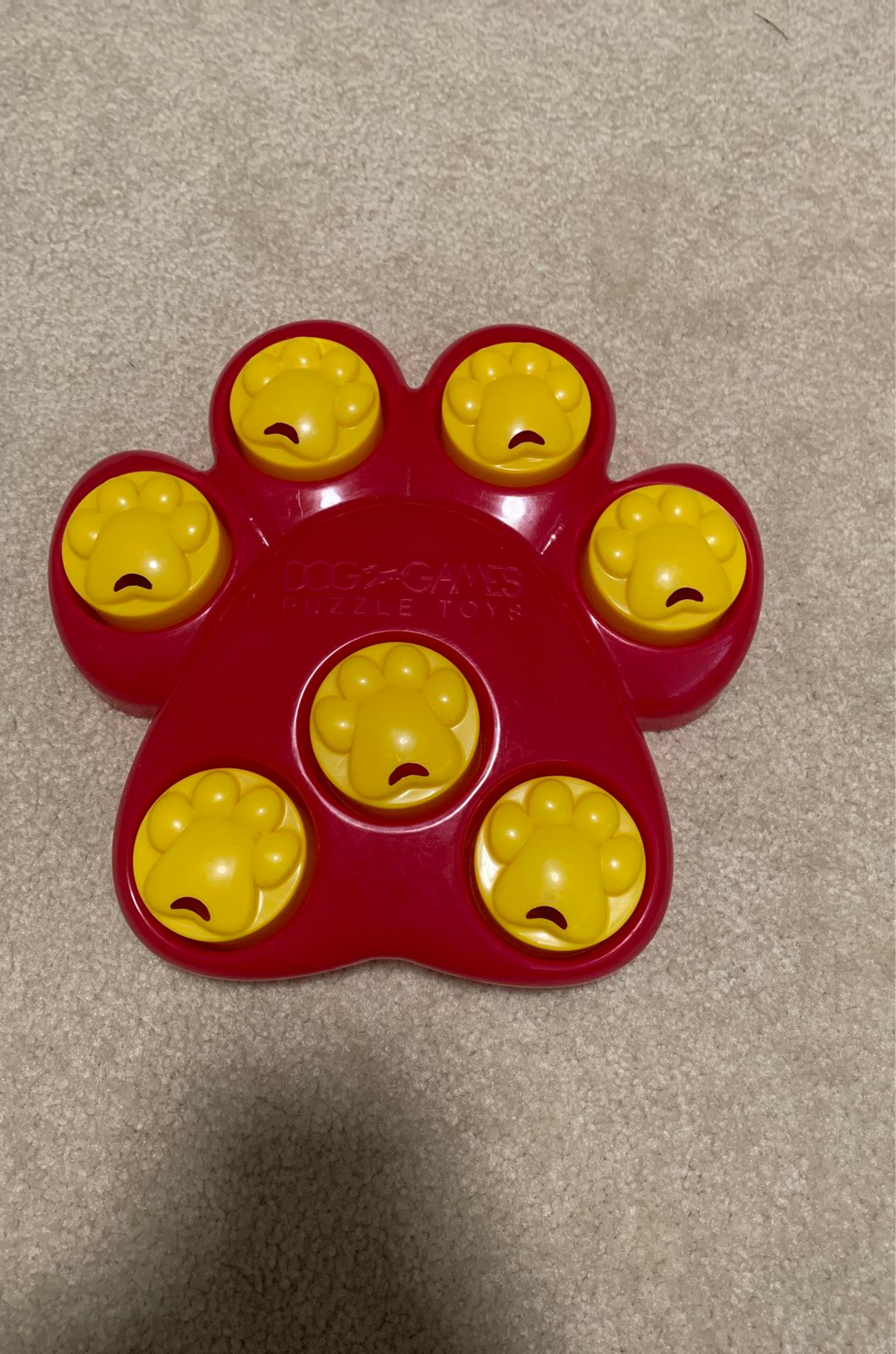 Dog treat interactive game toy