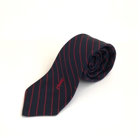 Yves Saint Laurent YSL Men's Stripe Tie
