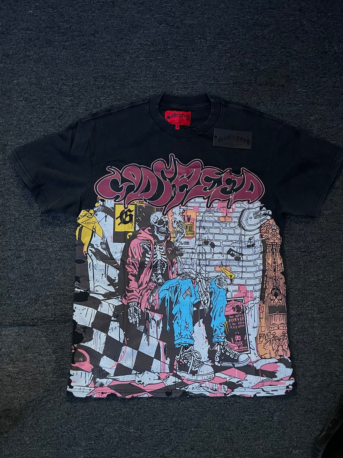 LongLonelyRoadTShirtBlackWash-