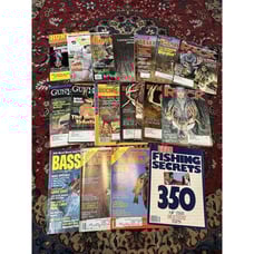 Lot Of 17 Vintage Hunting And Fishing Magazines