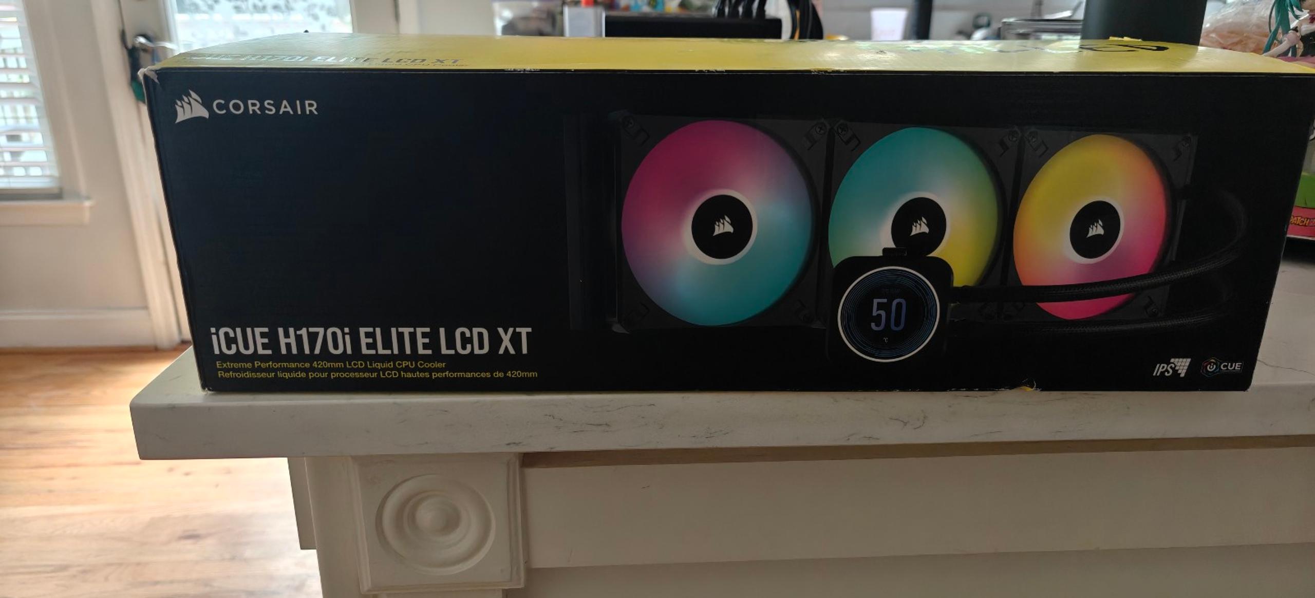 Corsair h170i elite LCD XT