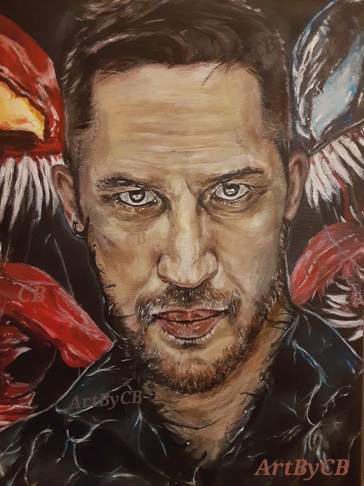 Venom Painting Original 16 x20