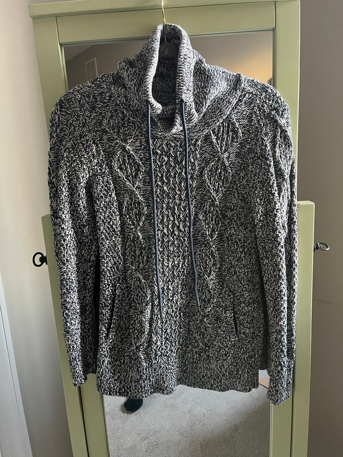 L.L. Bean Signature Cotton Funnelneck Sweater