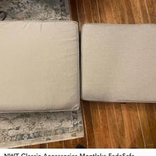 NWT Water Resistant Patio Cushion Set