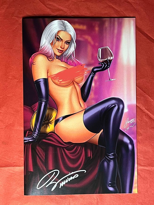 Persuasion 5 kickstarter Wright Topless Virgin Variant Signed by Kincaid w/ COA