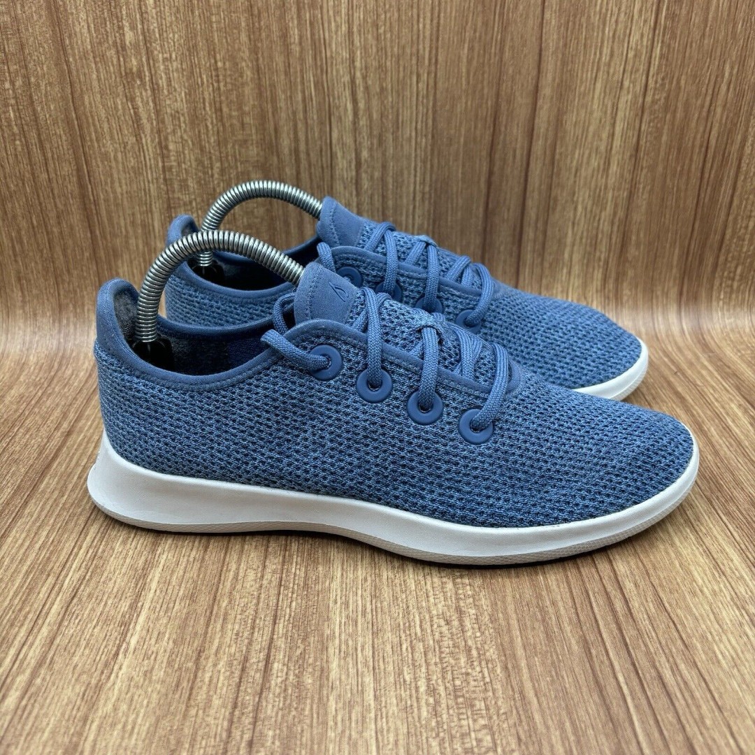 Allbirds Tree Runners TR Blue Knit Buoyant Blue Blizzard Women’s Size 9