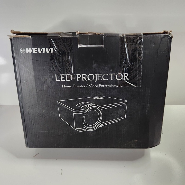 Wevivi W6 Portable Projector LED Mini WiFi Video Movie Home Theater Cinema