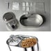 Cat & Dog 2.6L Stainless Steel Pet Water Fountain & Feeder