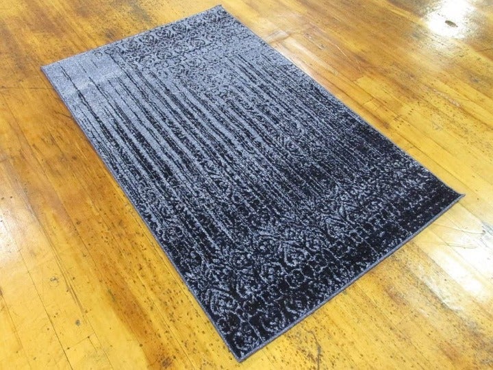 3' 3 x 5' 3 New Area Rug Blue/Navy H Home Decorative Art Soft Carpet Collectible