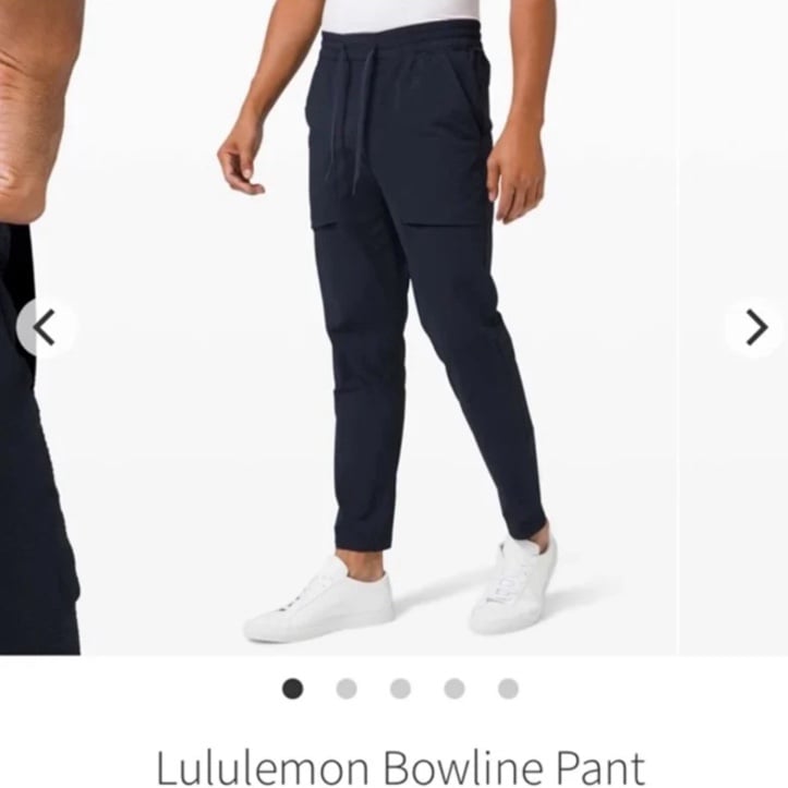 Lululemon Bowline pants casual pants pockets navy like new