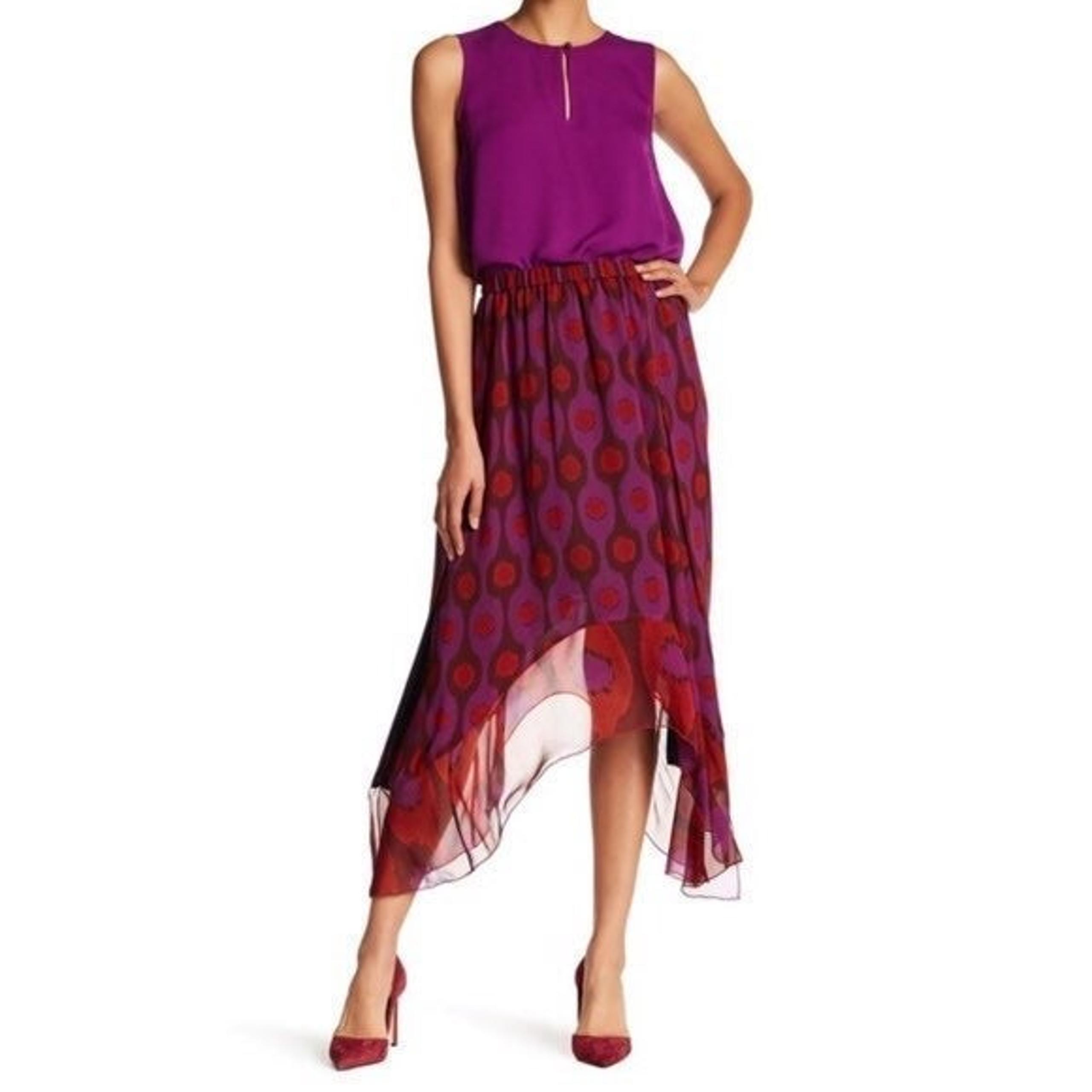Diane von Furstenberg Silk Maxi Skirt