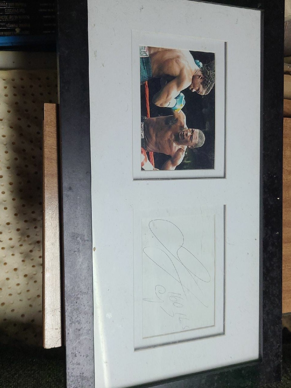 Joe Frazier autograph