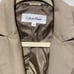 Calvin Klein Men's Khaki Notch Lapel Single Button Blazer Size 2