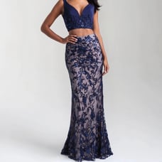 Madison James prom 2 piece dress set
